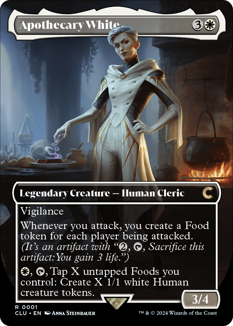 Apothecary White (Borderless) [Ravnica: Clue Edition]-1
