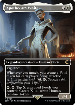 Apothecary White (Borderless) [Ravnica: Clue Edition]-1