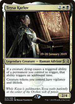 Teysa Karlov [Ravnica Allegiance Prerelease Promos]-1