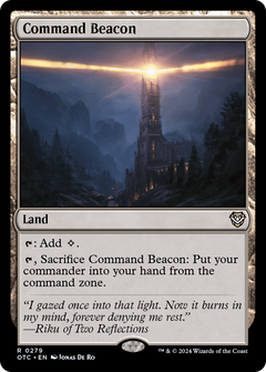 Command Beacon [Outlaws of Thunder Junction Commander]-1
