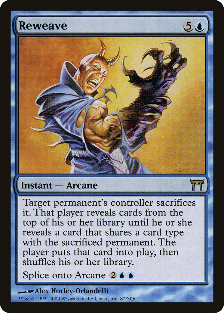 Reweave [Champions of Kamigawa]-1