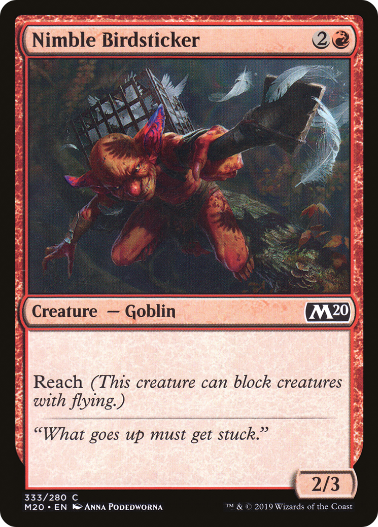 Nimble Birdsticker [Core Set 2020]-1