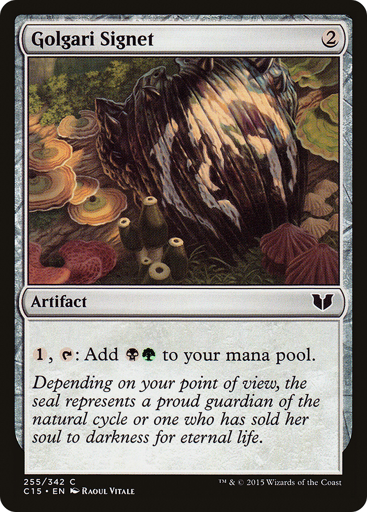 Golgari Signet [Commander 2015]-1