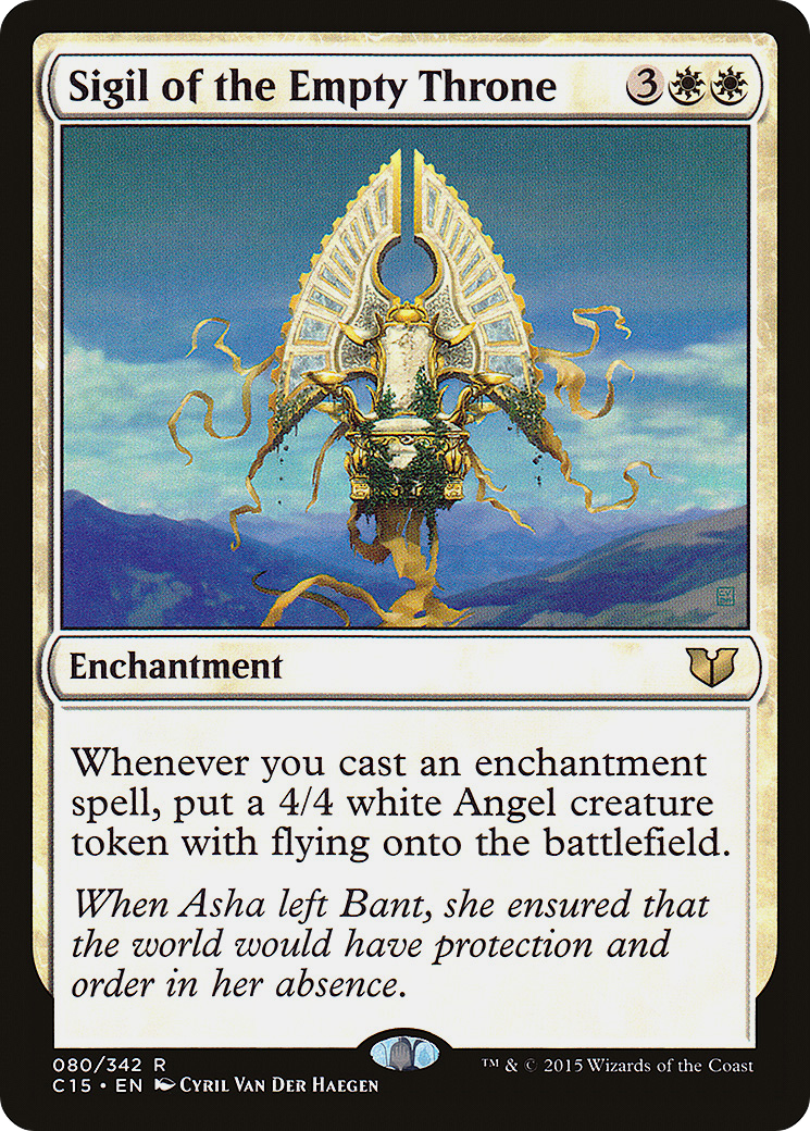 Sigil of the Empty Throne [Commander 2015]-1
