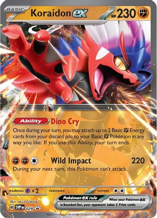 Koraidon ex (029) [Scarlet & Violet: Black Star Promos]-1