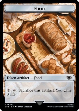 Food Token (09) [The Lord of the Rings: Tales of Middle-Earth Tokens]-1