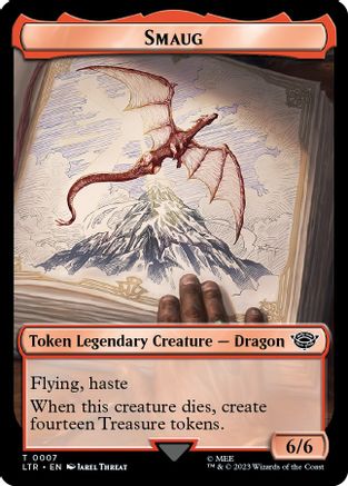 Smaug Token (LTR-007) - The Lord of the Rings: Tales of Middle-earth-1