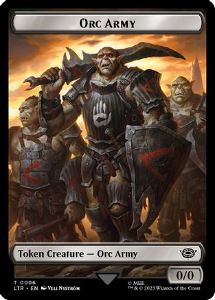 Orc Army Token (06) [The Lord of the Rings: Tales of Middle-Earth Tokens]-1