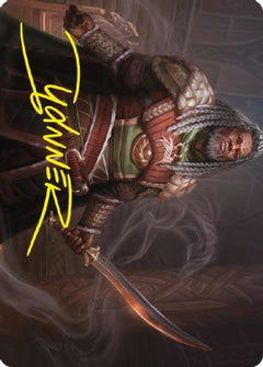 Theoden, King of Rohan Art Card (Gold-Stamped Signature) (ASLTR-025) - Art Series: Universes Beyond: The Lord of the Rings: Tales of Middle-earth-1