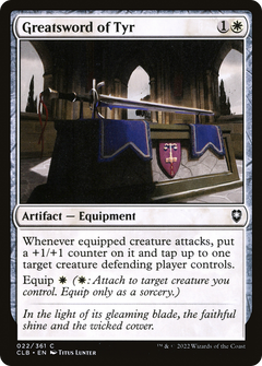 Greatsword of Tyr [Commander Legends: Battle for Baldur's Gate]-1