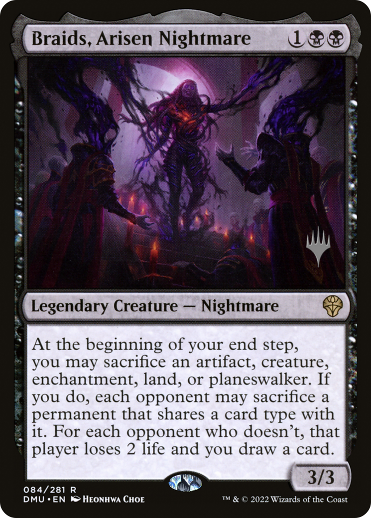 Braids, Arisen Nightmare (Promo Pack) [Dominaria United Promos]-1