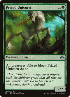 Prized Unicorn (ORI-287) - Magic Origins Foil-1