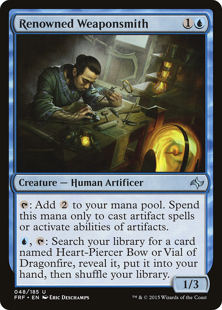 Renowned Weaponsmith [Fate Reforged]-1