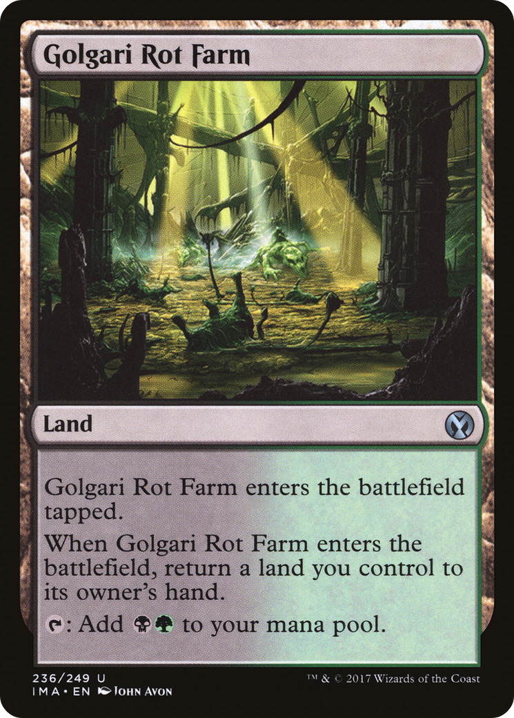 Golgari Rot Farm [Iconic Masters]-1