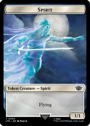 Food (09) // Spirit Double-Sided Token [The Lord of the Rings: Tales of Middle-Earth Tokens]-3