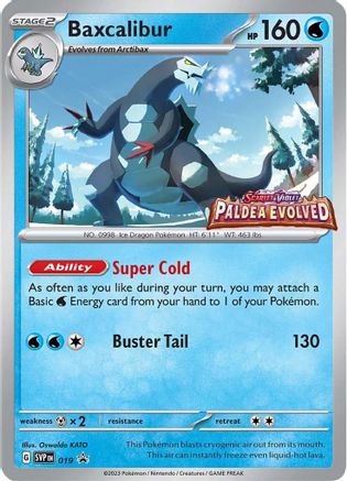 Baxcalibur (019) [Scarlet & Violet: Black Star Promos]-1