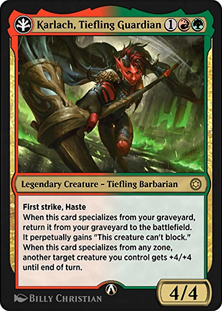 Karlach, Tiefling Guardian (HBG-14G) - Alchemy Horizons: Baldur's Gate-1