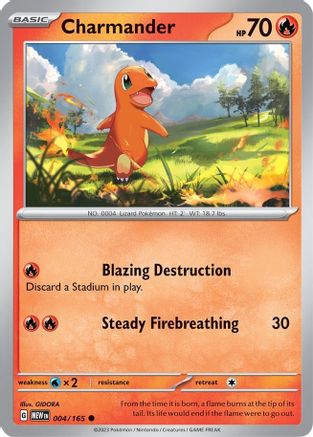 Charmander (004/165) [Scarlet & Violet 151]-1