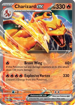 Charizard ex (006/165) [Scarlet & Violet 151]-1