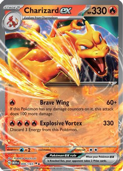 Charizard ex (006/165) [Scarlet & Violet 151]-1