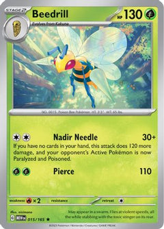 Beedrill (015/165) [Scarlet & Violet 151]-1