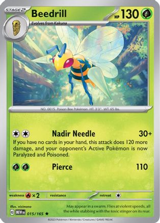 Beedrill (015/165) [Scarlet & Violet 151]-1