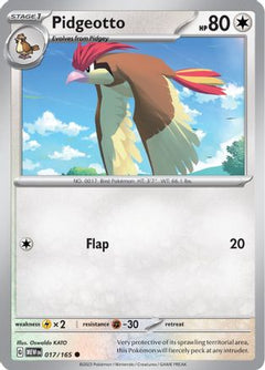 Pidgeotto (017/165) [Scarlet & Violet 151]-1