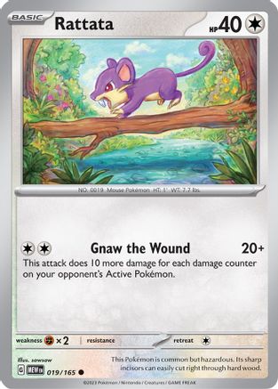 Rattata (019/165) [Scarlet & Violet 151]-1