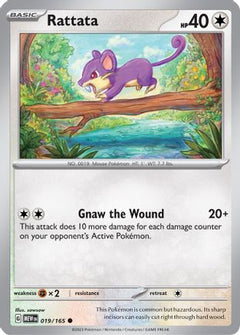Rattata (019/165) [Scarlet & Violet 151]-1