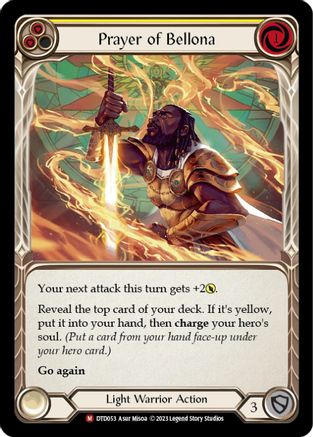 Prayer of Bellona [DTD053] (Dusk Till Dawn)  Rainbow Foil-1