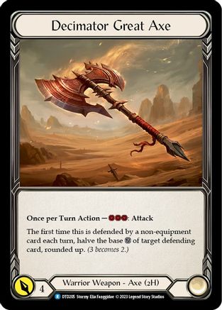Decimator Great Axe [DTD205] (Dusk Till Dawn)-1