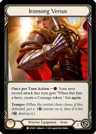 Ironsong Versus [DTD207] (Dusk Till Dawn)  Rainbow Foil-1
