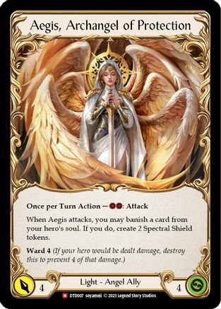 Figment of Protection // Aegis, Archangel of Protection [DTD007] (Dusk Till Dawn)-4
