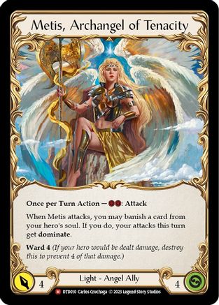 Figment of Tenacity // Metis, Archangel of Tenacity [DTD010] (Dusk Till Dawn)-3