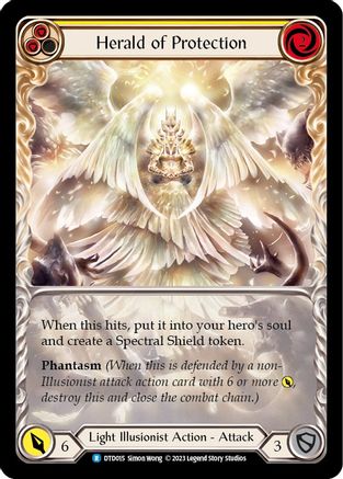 Herald of Protection (Yellow) [DTD015] (Dusk Till Dawn)-1
