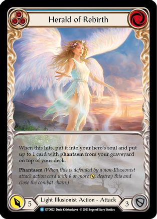 Herald of Rebirth (Blue) [DTD022] (Dusk Till Dawn)-1