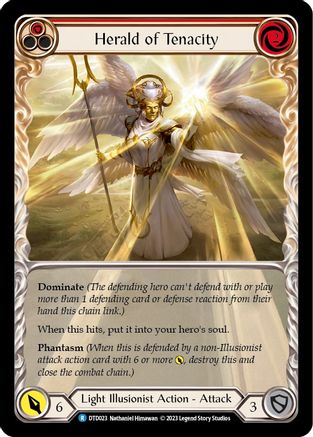 Herald of Tenacity (Red) [DTD023] (Dusk Till Dawn)-1