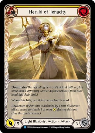 Herald of Tenacity (Yellow) [DTD024] (Dusk Till Dawn)-1