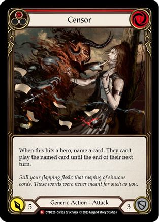 Censor [DTD226] (Dusk Till Dawn)  Rainbow Foil-1