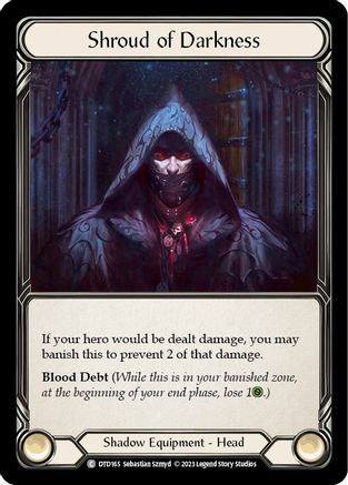 Shroud of Darkness [DTD165] (Dusk Till Dawn)  Cold Foil-1