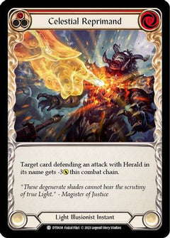 Celestial Reprimand (Red) [DTD038] (Dusk Till Dawn)  Rainbow Foil-1