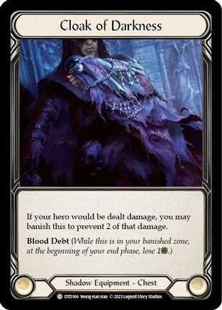 Cloak of Darkness [DTD166] (Dusk Till Dawn)  Cold Foil-3