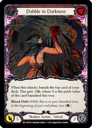 Dabble in Darkness [DTD169] (Dusk Till Dawn)  Rainbow Foil-1