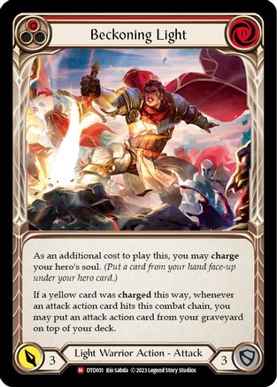 Beckoning Light [DTD051] (Dusk Till Dawn)  Rainbow Foil-1