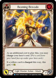 Beaming Bravado (Red) [DTD057] (Dusk Till Dawn)  Rainbow Foil-3