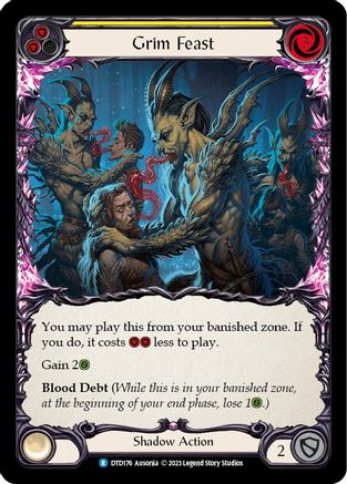 Grim Feast (Yellow) [DTD176] (Dusk Till Dawn)-1