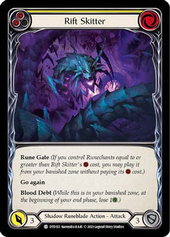 Rift Skitter (Yellow) [DTD153] (Dusk Till Dawn)  Rainbow Foil-1