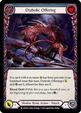 Diabolic Offering [DTD107] (Dusk Till Dawn)  Rainbow Foil-3