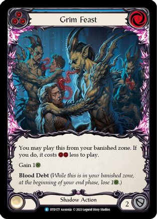 Grim Feast (Blue) [DTD177] (Dusk Till Dawn)-1