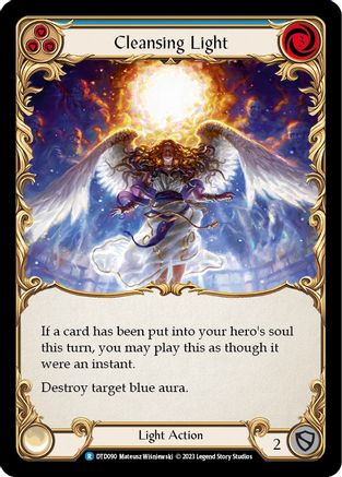 Cleansing Light (Blue) [DTD090] (Dusk Till Dawn)  Rainbow Foil-1